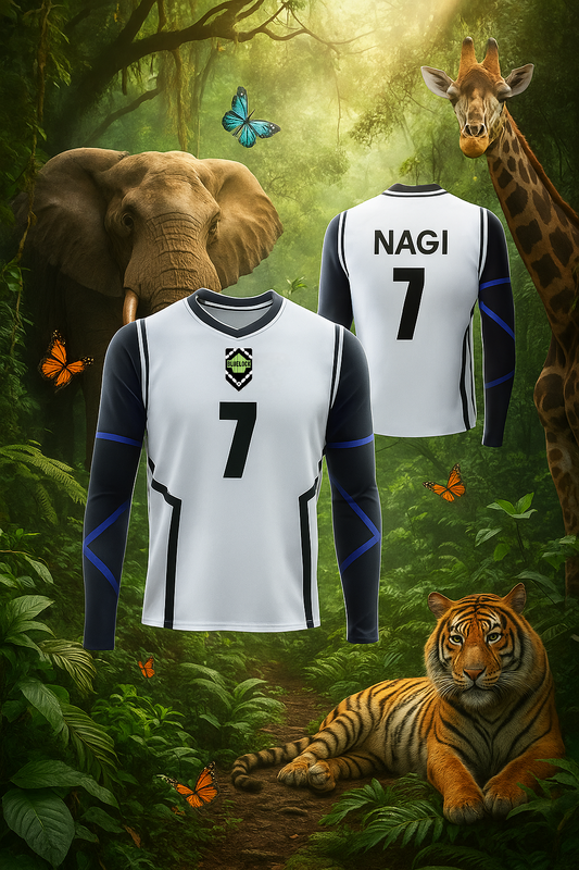 FULL SLEEVES CLASSIC WHITE JERSEY